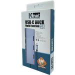 هاب 8 پورت USB-C کی نت مدل K NET S8 - Image 9