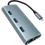 هاب 8 پورت USB-C کی نت مدل K NET S8 - Image 3