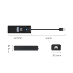 هاب USB3.0 سه پورت اوریکو مدل ORICO PWCUR-U3 15 - Image 3