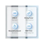 هاب USB3.0 سه پورت اوریکو مدل ORICO PWC2U-C3-10 - Image 3