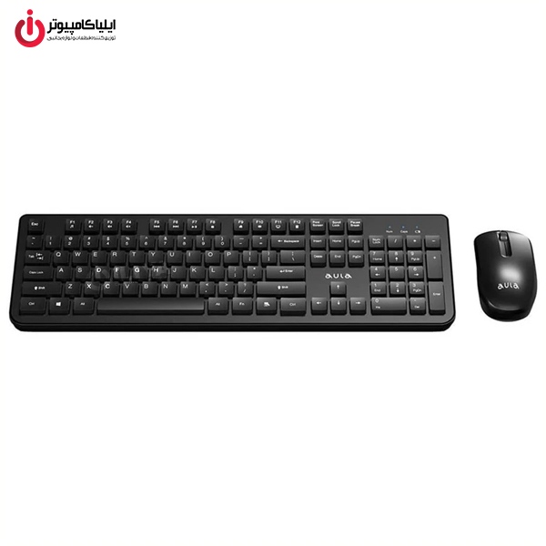 خرید کیبورد و موس بی‌سیم AULA AC290 از ایلیاکامپیوتر مشهد