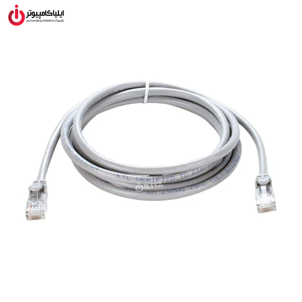 خرید کابل شبکه پچ کورد 1 متری VERITY UTP CAT6 از ایلیاکامپیوتر مشهد