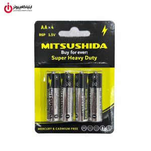 خرید باتری قلمی میتسوشیدا مدل MITSUSHIDA KC-R6P از ایلیاکامپیوتر مشهد