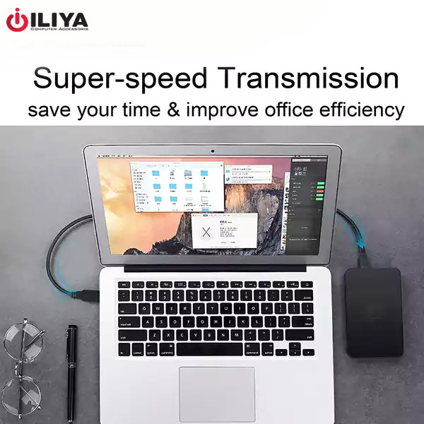 خرید کابل-USB-Mini-5Pin-با-سوکت-90++8