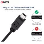 خرید کابل-USB-Mini-5Pin-با-سوکت-90++8