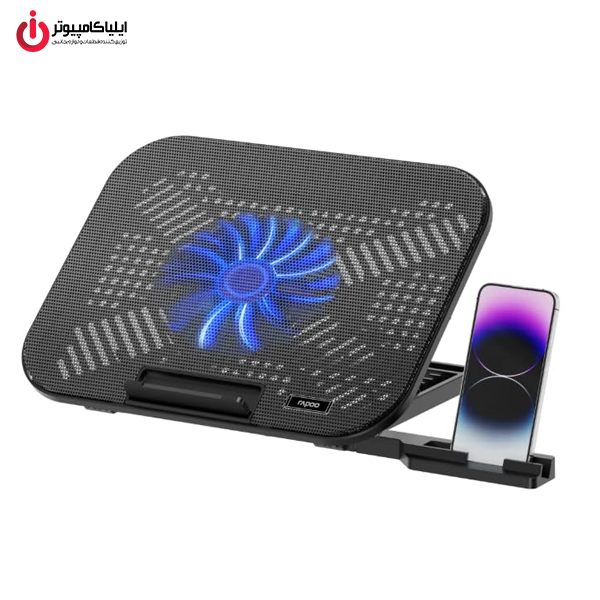 پایه خنککننده لپتاپ RAPOO CF100 Laptop Cooling Pad پایه خنککننده لپتاپ RAPOO CF100 Laptop Cooling Pad