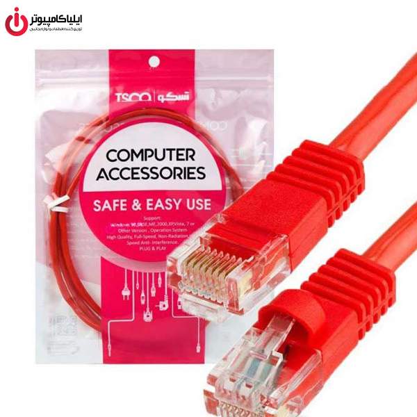 کابل شبکه تسکو مدل TSCO TNC 515 CCU طول 1.5 متر