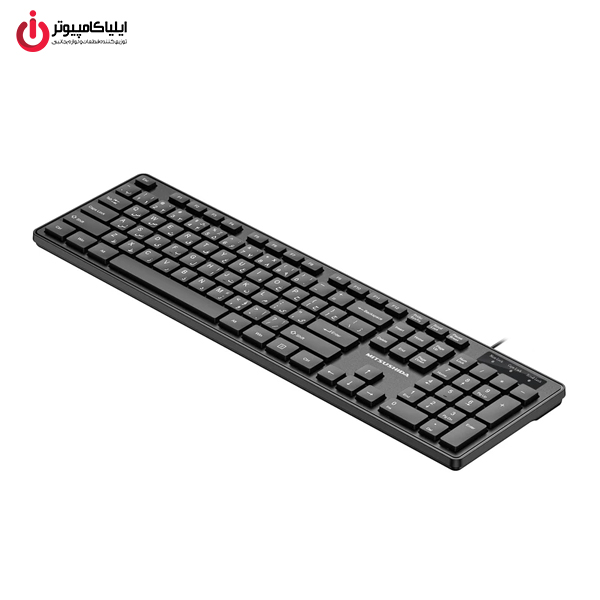 خرید کیبورد سیم‌دار MITSUSHIDA KC-AK200 از ایلیاکامپیوتر مشهد
