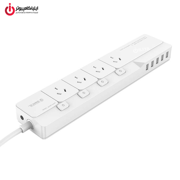 خرید محافظ برق اوریکو ORICO OSJ-4A5U-WH از ایلیاکامپیوتر مشهد