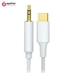 کابل تبدیل Type-C به جک 3.5 میلی‌ ‎متری کی نت پلاس مدل K-NET PLUS KP-CSC35MM