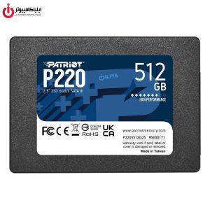 حافظه اس‌اس‌دی پاتریوت مدل Patriot P220 با ظرفیت 512 گیگابایت