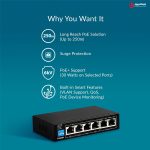 خرید سوئیچ شبکه PoE دی-لینک مدل D-Link DGS-F1006P-E از ایلیاکامپیوتر مشهد