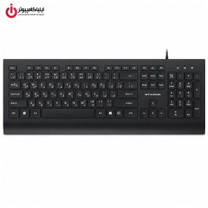 خرید کیبورد سیم‌دار میتسوشیدا مدل MITSUSHIDA KC-AN730 از ایلیاکامپیوتر مشهد