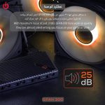 خرید فن کیس TSCO GFAN 300 Skadi Storm 3IN1 از ایلیاکامپیوتر مشهد