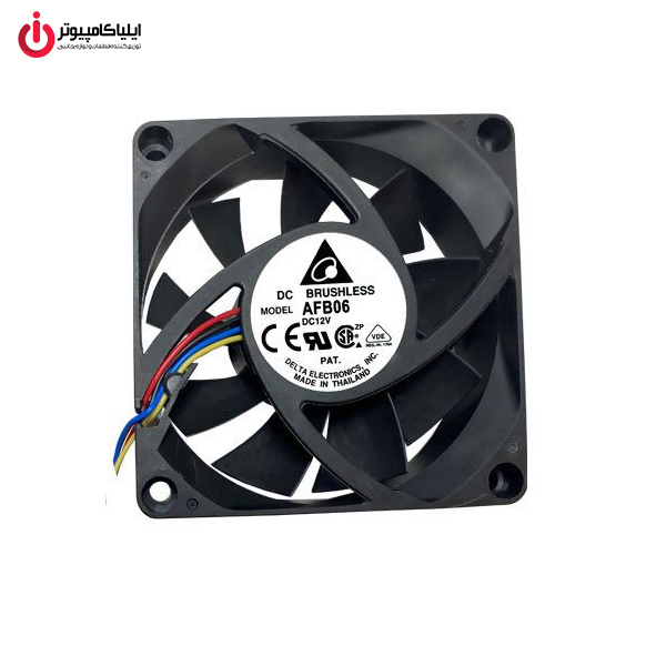 خرید فن کیس Delta AFB0612VHC 12V بلبرینگی از ایلیاکامپیوتر مشهد