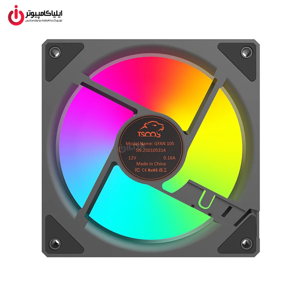 خرید فن کیس گیمینگ TSCO GFAN 105 Skadi Lux از ایلیاکامپیوتر مشهد