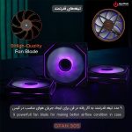 فن کیس گیمینگ تسکو مدل TSCO GFAN 305 Skadi Lux - Image 11