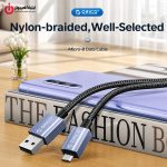 خرید کابل شارژ Micro USB اوریکو مدل ORICO GQAM-10 از ایلیاکامپیوتر مشهد