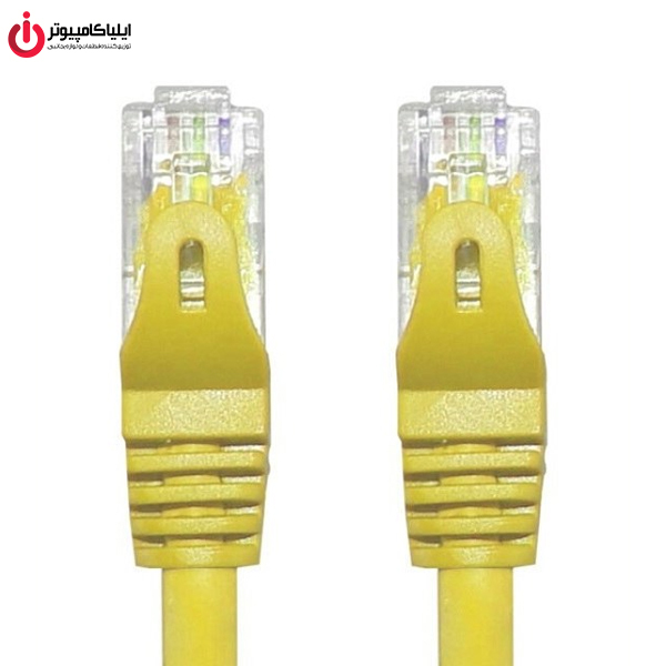 کابل شبکه CAT6 UTP کی نت مدل K-NET K-NCP6U003 به طول 30 سانتی متر