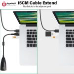 خرید کارت صدا اکسترنال USB مدل 5HV2 از ایلیاکامپیوتر مشهد