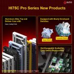 خرید کیبورد مکانیکال AULA Leobog Hi75C PRO از ایلیاکامپیوتر مشهد