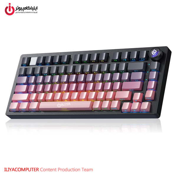 خرید کیبورد مکانیکال AULA Leobog Hi75C PRO از ایلیاکامپیوتر مشهد