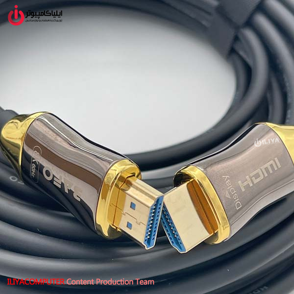 خرید کابل HDMI 2.1 اپتیکال بافو BAFO HDMI-AOC-25M از ایلیاکامپیوتر مشهد
