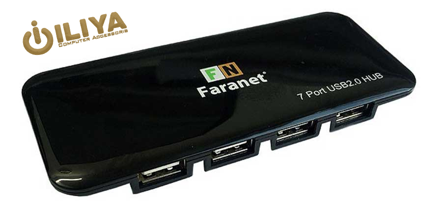 خرید هاب FARANET FN-U2H708 از ایلیاکامپیوتر مشهد