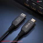 کابل 2.1 HDMI فیبر نوری کی نت پلاس مدل K-NET PLUS KP-A156 طول 5 متر - Image 3