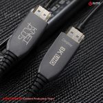 خرید کابل 2.1 HDMI فیبر نوری کی نت پلاس مدل K-NET PLUS KP-A156 از ایلیاکامپیوتر مشهد