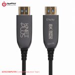 خرید کابل 2.1 HDMI فیبر نوری کی نت پلاس مدل K-NET PLUS KP-A156 از ایلیاکامپیوتر مشهد