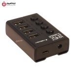 خرید هاب USB چهار پورت K-NET PLUS KP-HA14 از ایلیاکامپیوتر مشهد