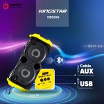 خرید اسپیکر پرتابل Kingstar KBS345 Boom BOX از ایلیاکامپیوتر مشهد
