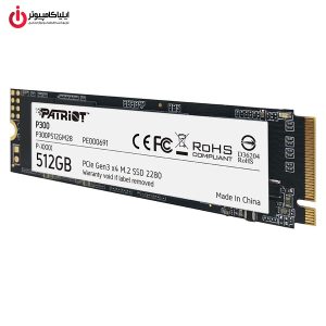 خرید SSD Patriot P300 512GB از ایلیاکامپیوتر مشهد