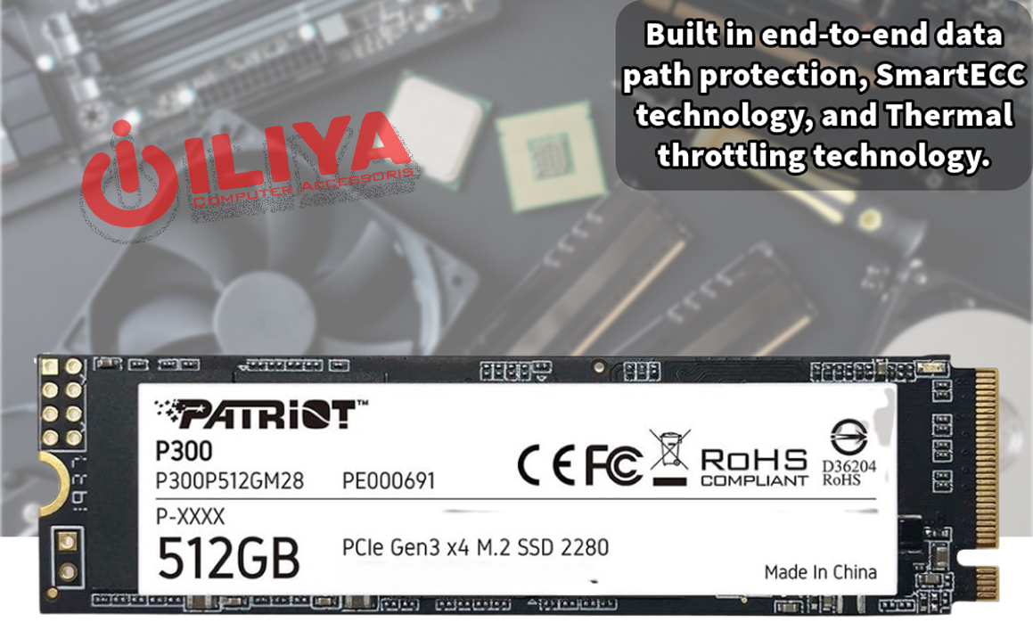SSD Patriot P300 512GB