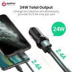 خرید شارژر فندکی UGREEN ED018-50875 از ایلیاکامپیوتر مشهد