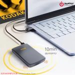 خرید SSD اکسترنال کداک مدل KODAK P150 ظرفیت 500 گیگابایت از ایلیاکامپیوتر مشهد