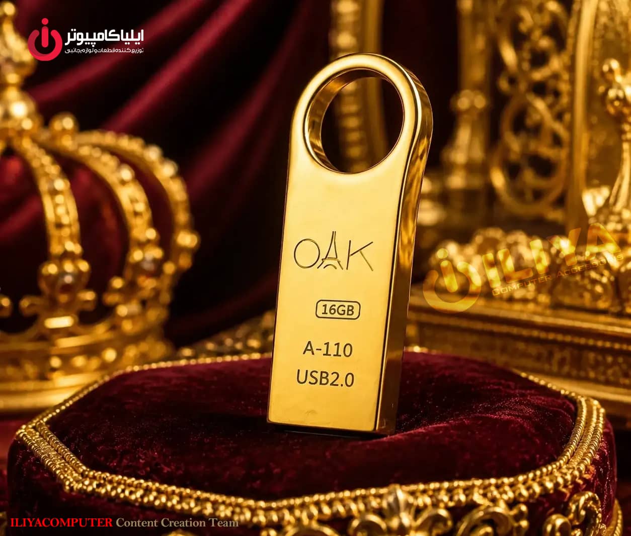 خرید فلش مموری اوآک مدل OAK A-110 16GB از ایلیاکامپیوتر مشهد