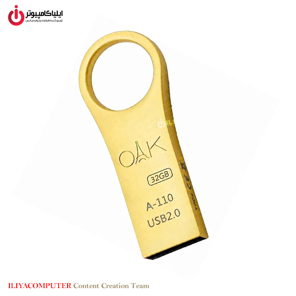 خرید فلش مموری اوآک مدل OAK A-110 ظرفیت 32GB از ایلیاکامپیوتر مشهد