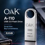 خرید فلش مموری اوآک مدل OAK A-110 ظرفیت 32GB از ایلیاکامپیوتر مشهد