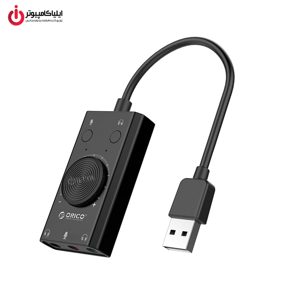 خرید کارت صدای اکسترنال ORICO SC2-BK از ایلیاکامپیوتر مشهد