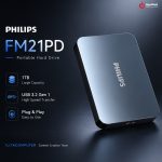 خرید هارد اکسترنال فیلیپس مدل PHILIPS FM21PD ظرفیت 1 ترابایت از ایلیاکامپیوتر مشهد