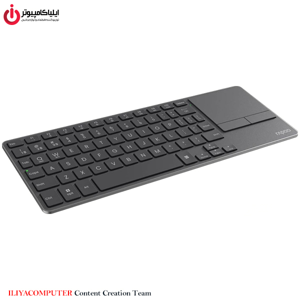 خرید کیبورد وایرلس و بلوتوثی رپو مدل RAPOO E900T از ایلیاکامپیوتر مشهد