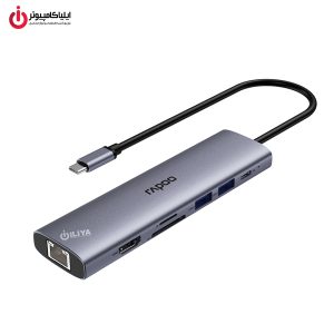 خرید هاب 7 خروجی چندکاره RAPOO XD71 از ایلیاکامپیوتر مشهد