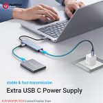 خرید هاب USB چهار پورت UGREEN CM219-70336 از ایلیاکامپیوتر مشهد