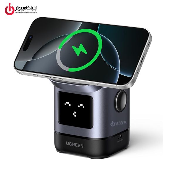 خرید شارژر رومیزی وایرلس UGREEN W709-45775 از ایلیاکامپیوتر مشهد