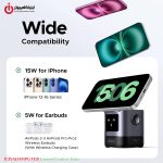 خرید شارژر رومیزی وایرلس UGREEN W709-45775 از ایلیاکامپیوتر مشهد