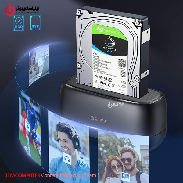 خرید داک هارد ORICO DD18U3 از ایلیاکامپیوتر مشهد