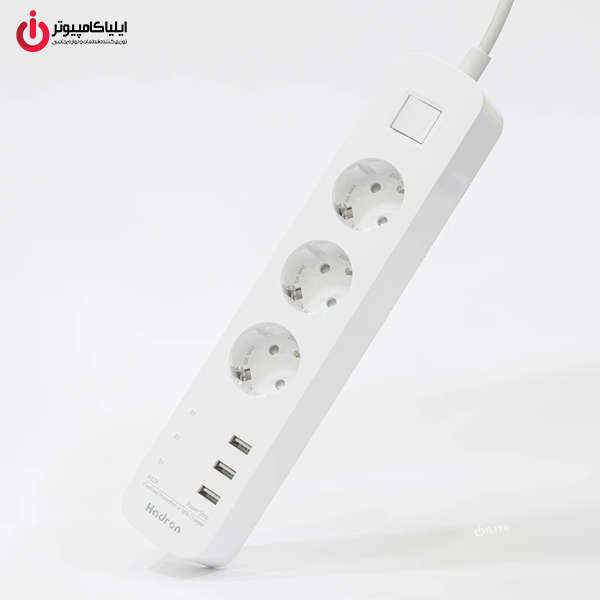 خرید چندراهی برق هادرون مدل HADRON P323 از ایلیاکامپیوتر مشهد
