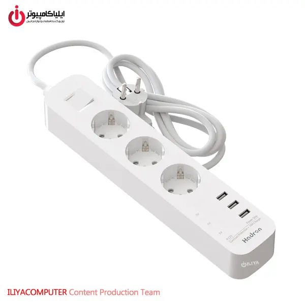 خرید چندراهی برق هادرون مدل HADRON P323 از ایلیاکامپیوتر مشهد